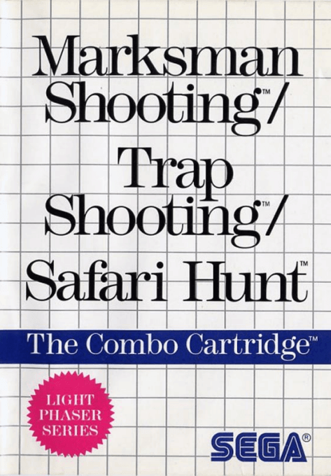 Marksman Shooting and Trap Shooting box art for Sega Master System